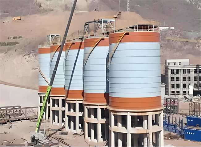 天峻高架钢板仓