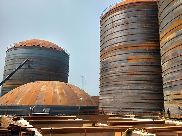 天峻焦粉钢板仓